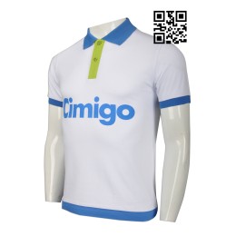 P690 訂造男裝Polo恤款式    設計LOGOPolo恤款式  市場調查公司 公關活動公司 T恤   製作度身Polo恤款式   Polo恤製衣廠    白色撞色天藍色 P690 訂造男裝Polo恤款式    設計LOGOPolo恤款式  市場調查公司 公關活動公司 T恤   製作度身Polo恤款式   Polo恤製衣廠    白色撞色天藍色